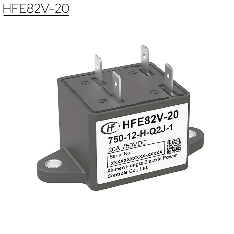 HFE82V Series HONGFA High Voltage DC12V 24V Contactor